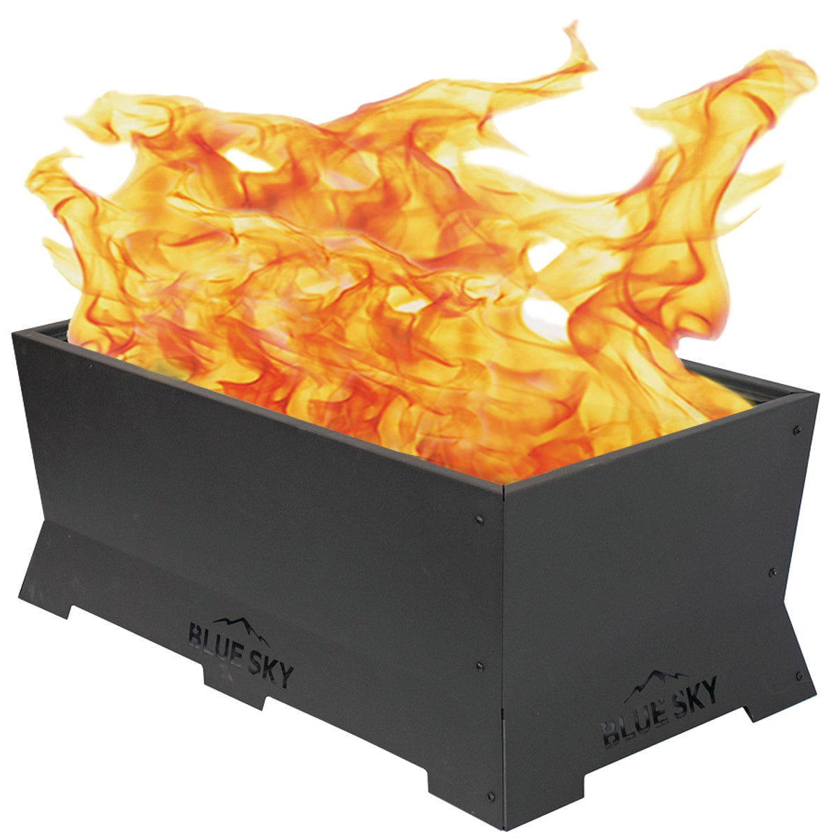 Blue Sky Peak 38 In. Rectangle Wood/Pellet Smokeless Fire Pit Do it Best