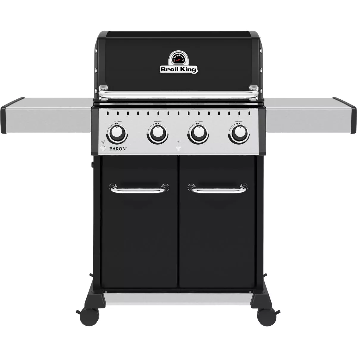 Broil King Baron 420 Pro 4-Burner Black 40,000 BTU LP Gas Grill