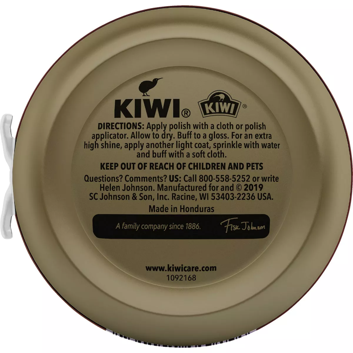 Kiwi 1-1/8 Oz. Brown Shoe Polish - photo 3
