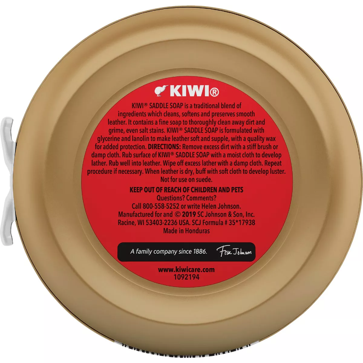 Kiwi 3-1/8 Oz. Outdoor Saddle Soap - photo 2