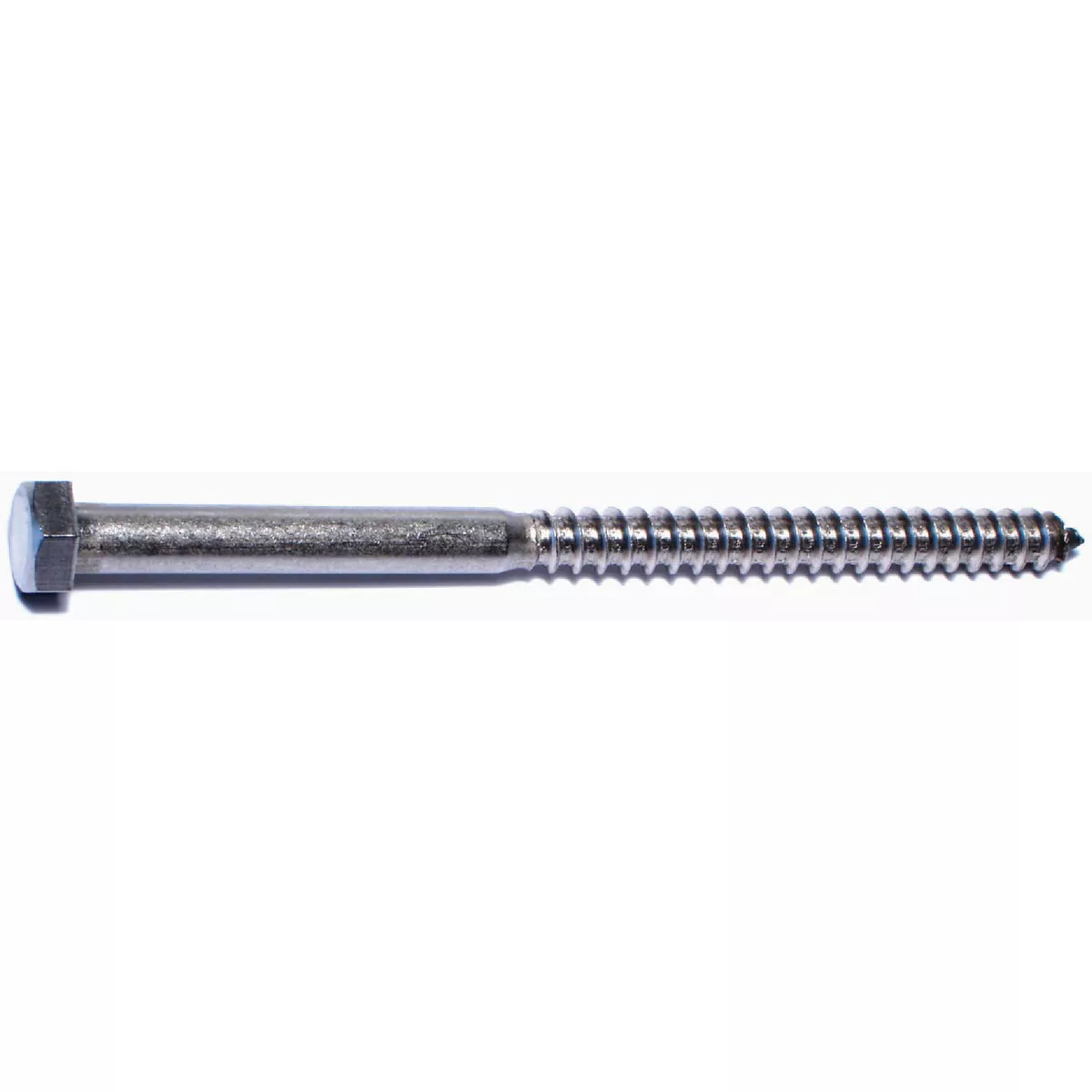 Midwest Fastener 3/8 In. x 6 In. 18-8 Stainless Steel Hex Head Lag Screws