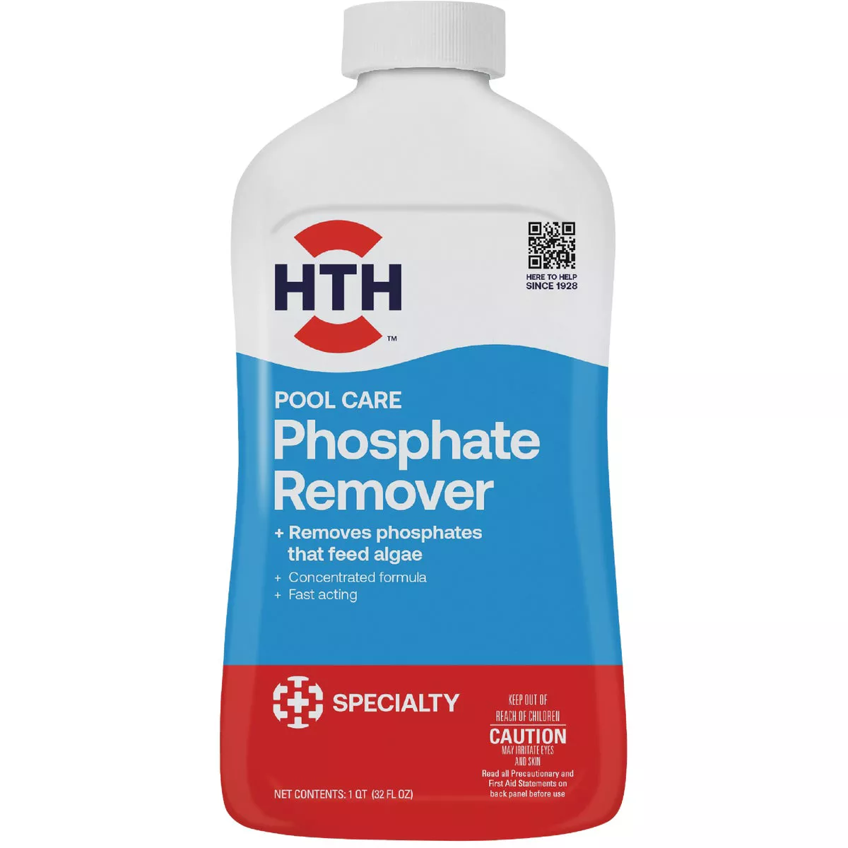HTH Pool Care Clear Defense 1 Qt. 3-in-1 Formula Phosphate Remover
