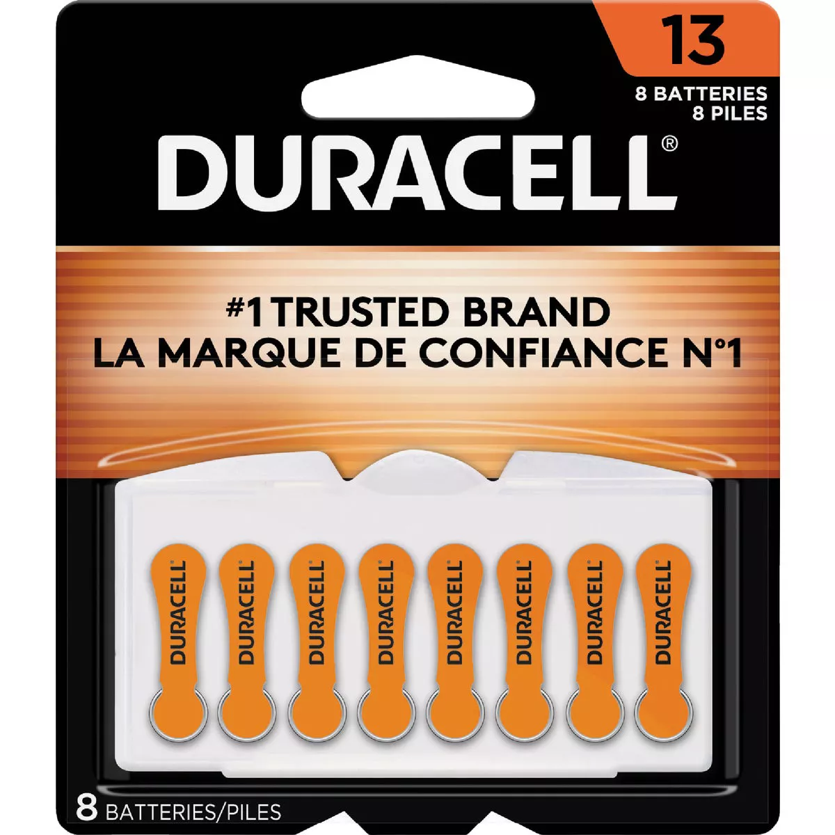 Duracell 13 Hearing Aid Battery (8-Pack)