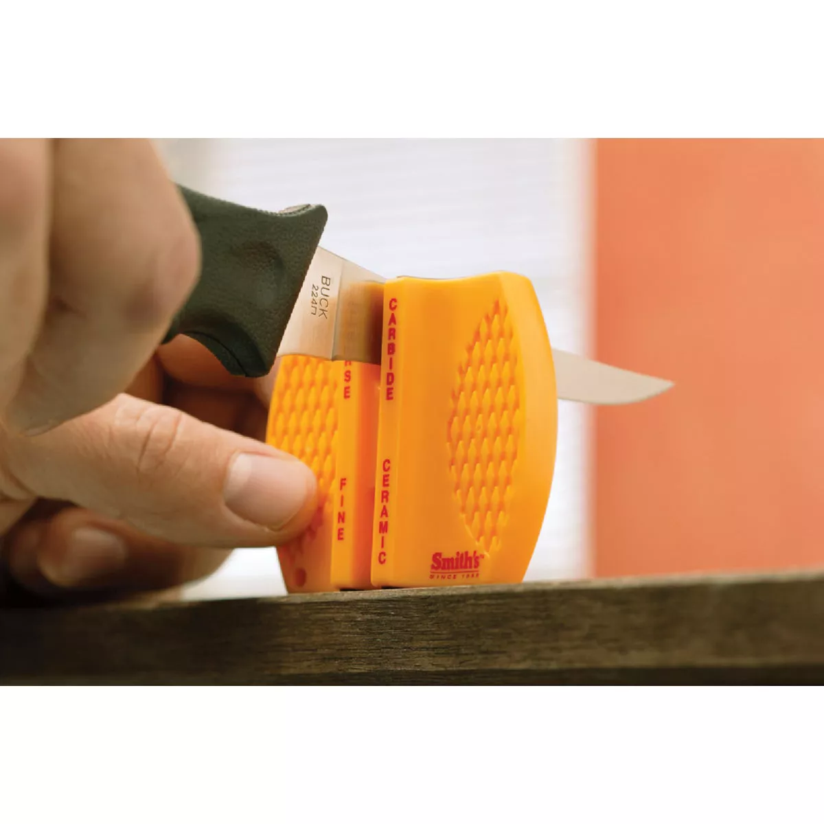 Smith's 2-Step Groove Carbide Knife Sharpener - photo 3