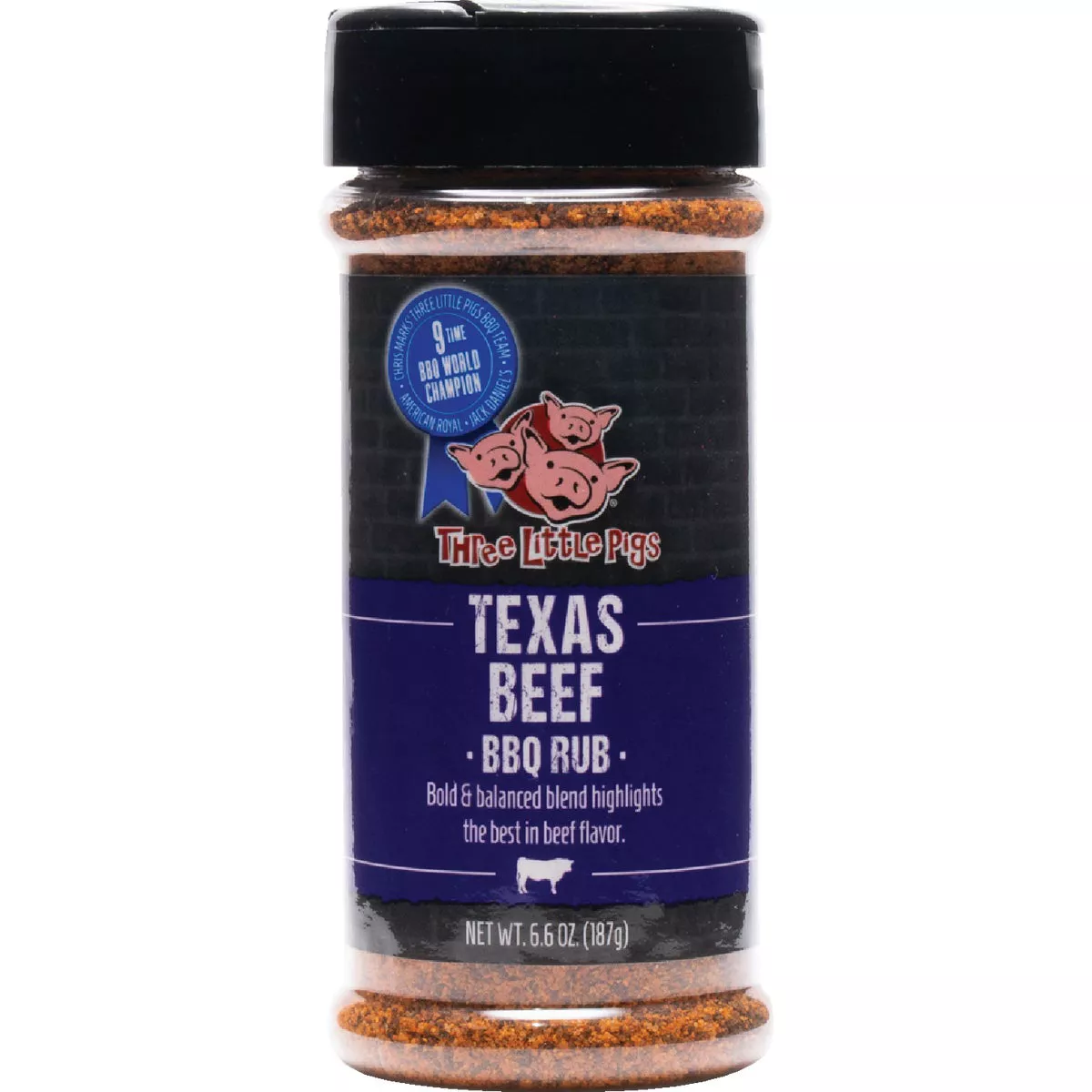 Three Little Pigs 6.6 Oz. Texas Beef Rub | True Value Hardware