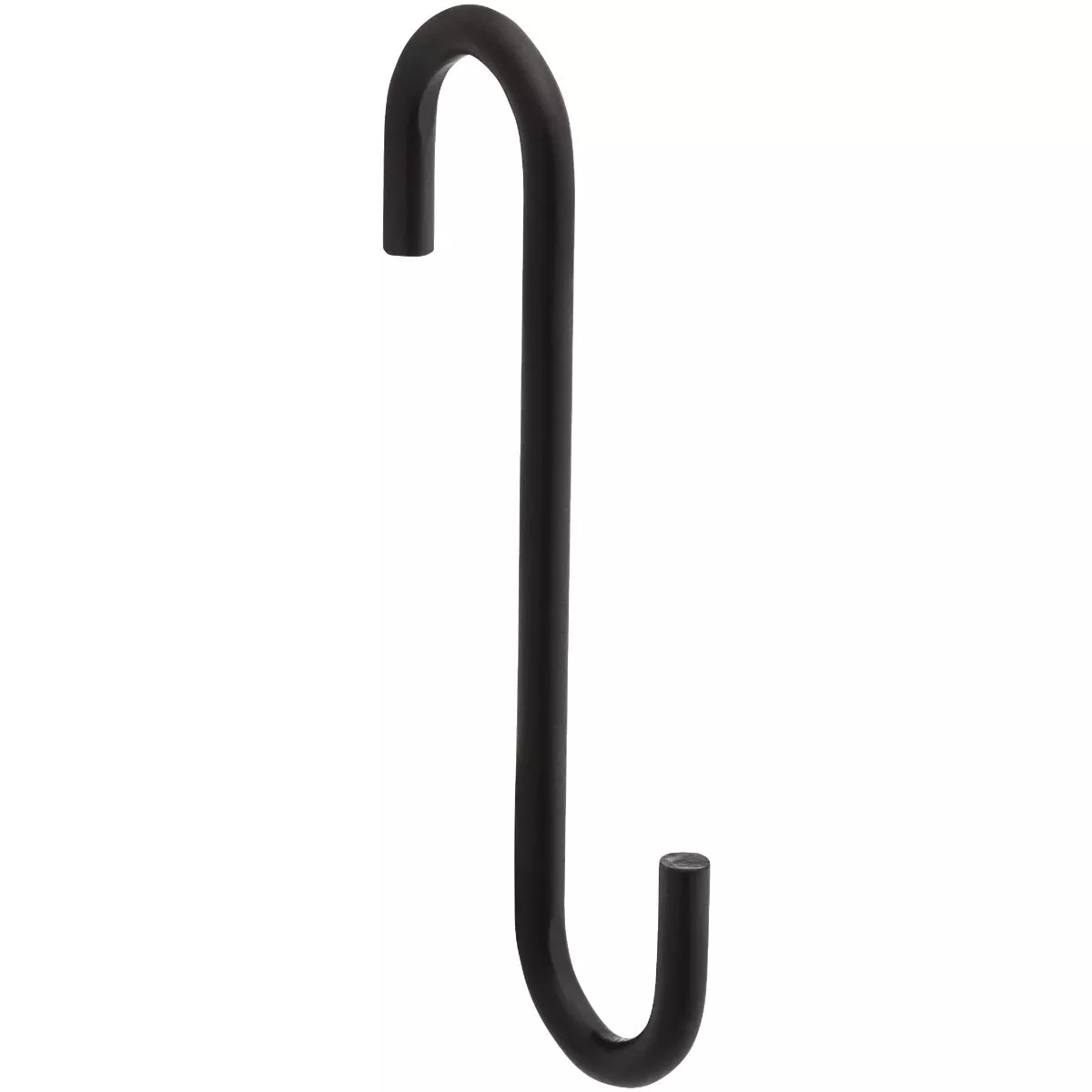National Hardware 4 In. Black Steel Modern Small S-Hook Plant Hanger