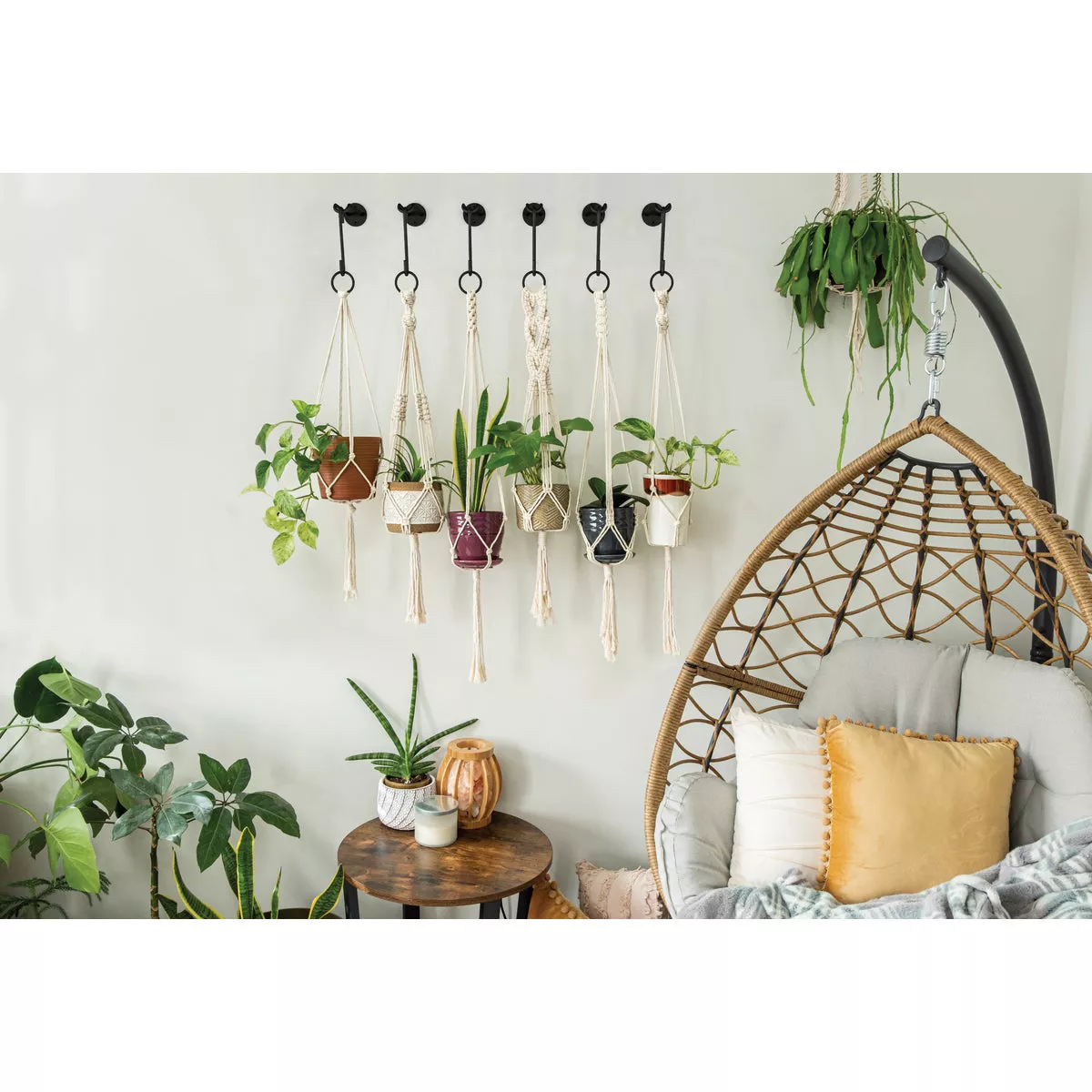 National Hardware 4 In. Black Steel Modern Small S-Hook Plant Hanger - photo 3