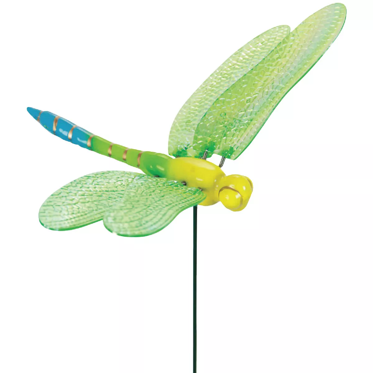 Exhart WindyWings 15.5 In. H. Plastic Dragonfly Garden Stake - photo 2