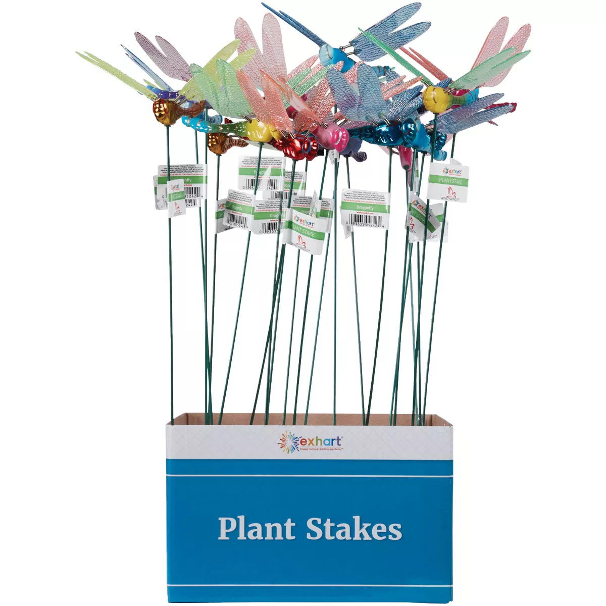 Exhart WindyWings 15.5 In. H. Plastic Dragonfly Garden Stake - photo 3