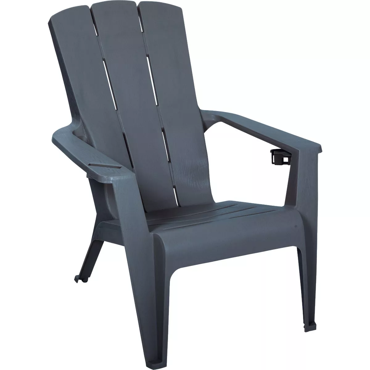 Gracious Living Flat Gray Deluxe Contour Adirondack Chair - photo 2