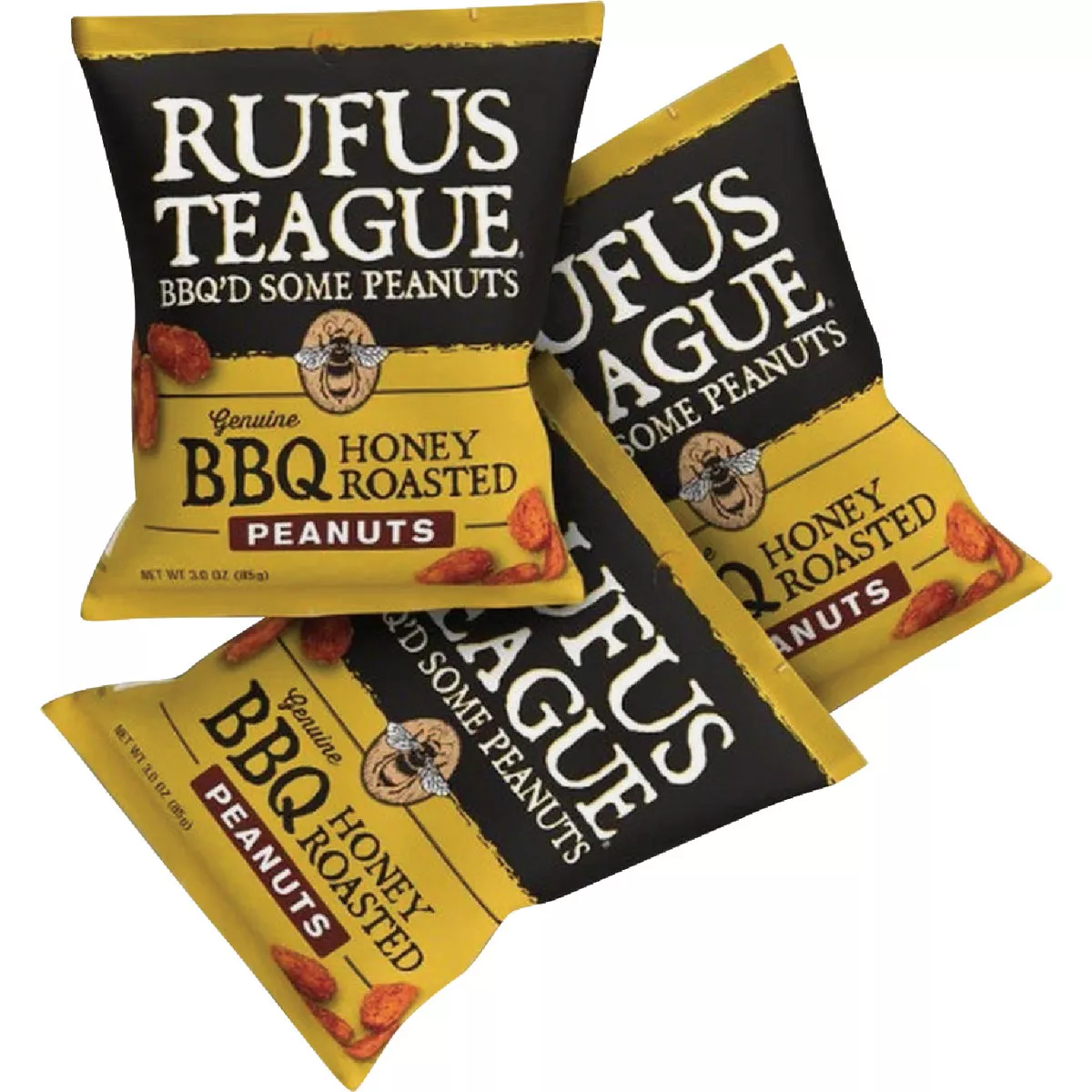 Rufus Teague 3 Oz. BBQ Honey Roasted Peanuts - photo 4