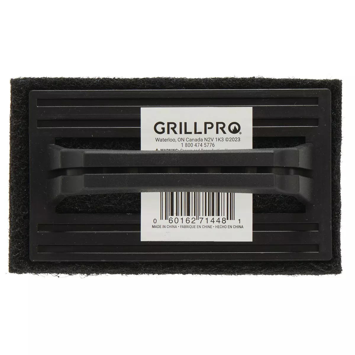 GrillPro 3 In. W. x 6 In. L. Abrasive Nylon Grill Scrubber Brush - photo 4