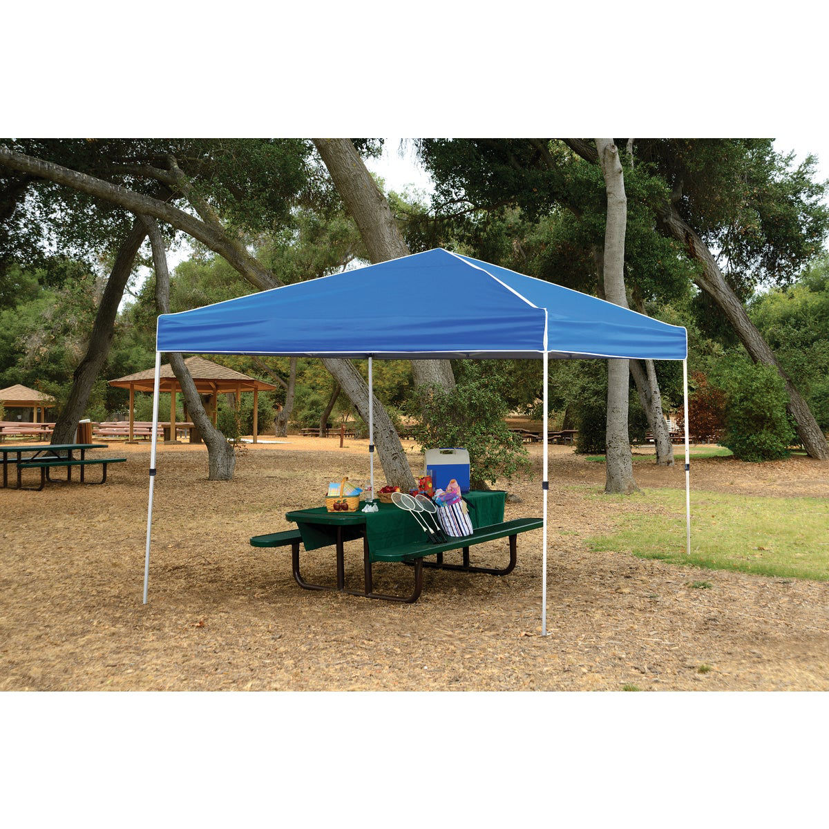 ZShade USA Everest 12 Ft. x 12 Ft. Blue Polyester Canopy Do it Best
