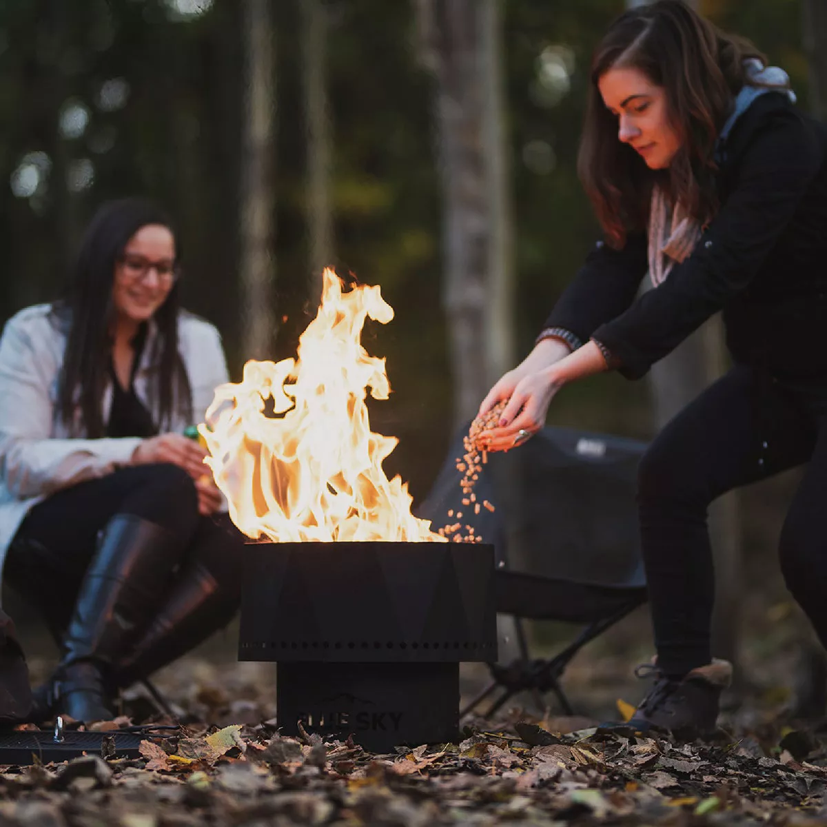Blue Sky Ridge 15 In. Round Steel Wood/Pellet High Efficiency Smokeless Fire Pit - photo 8