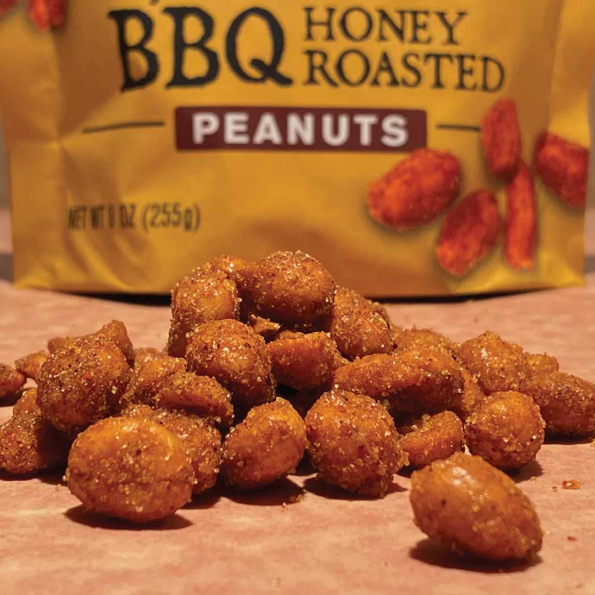 Rufus Teague 9 Oz. BBQ Honey Roasted Peanuts - photo 2
