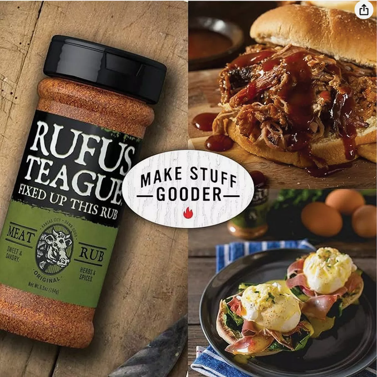 Rufus Teague 6.5 Oz. Original Meat Rub - photo 6