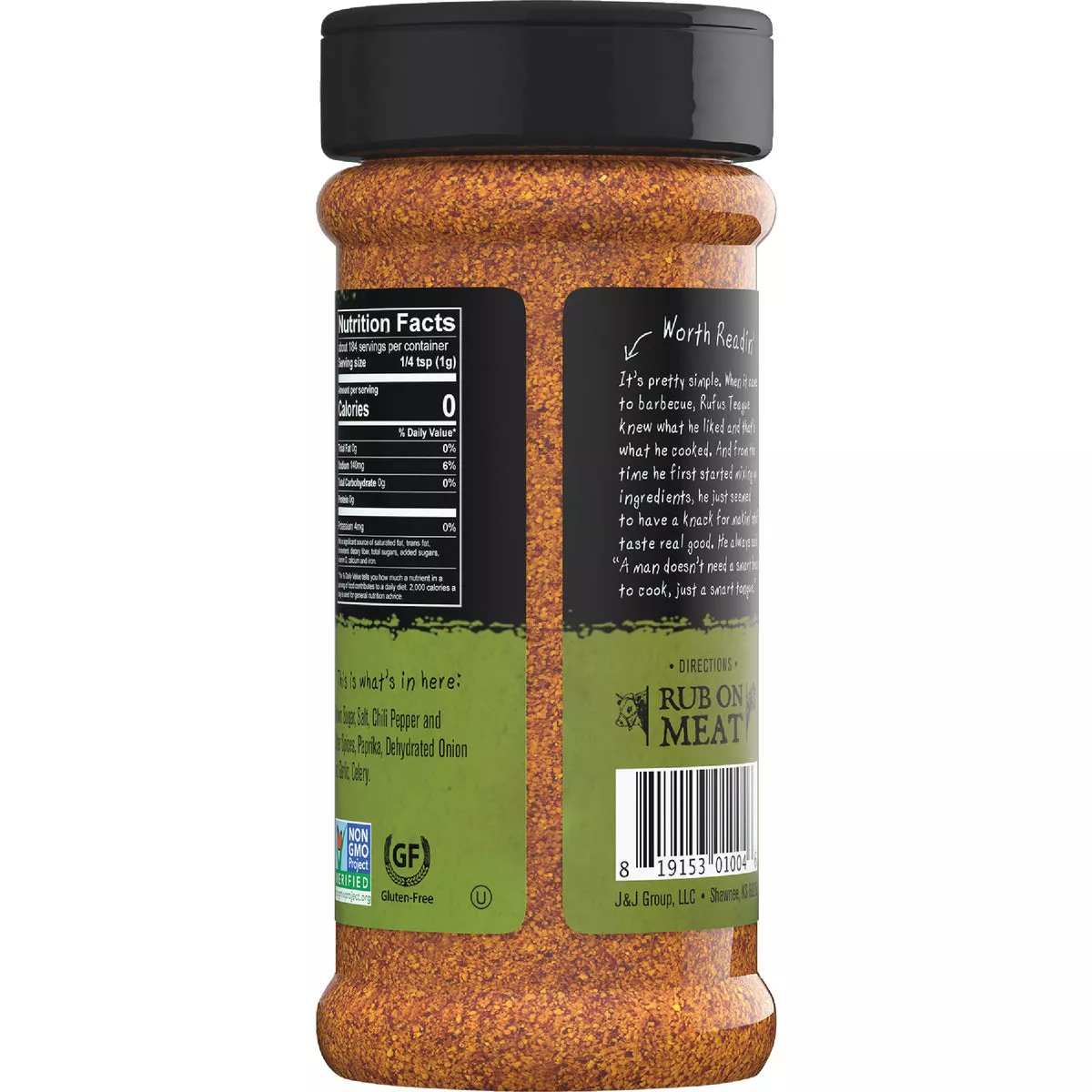 Rufus Teague 6.5 Oz. Original Meat Rub - photo 2
