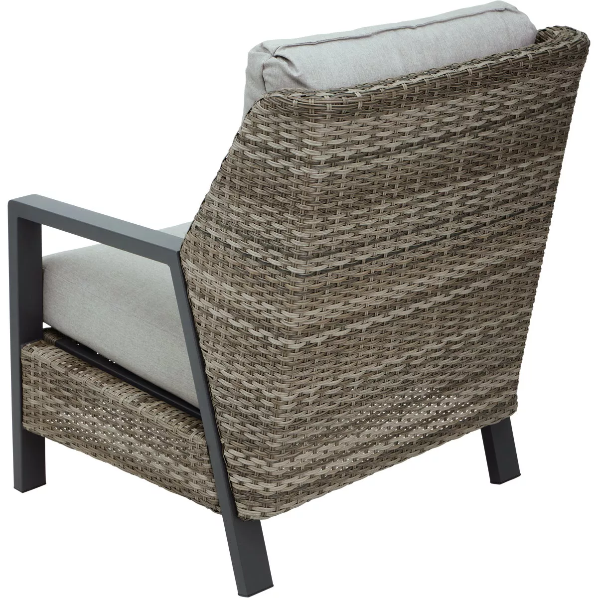 Outdoor Expressions 4-Piece Wicker Chat Set with PFAS-Free Fabric - photo 5