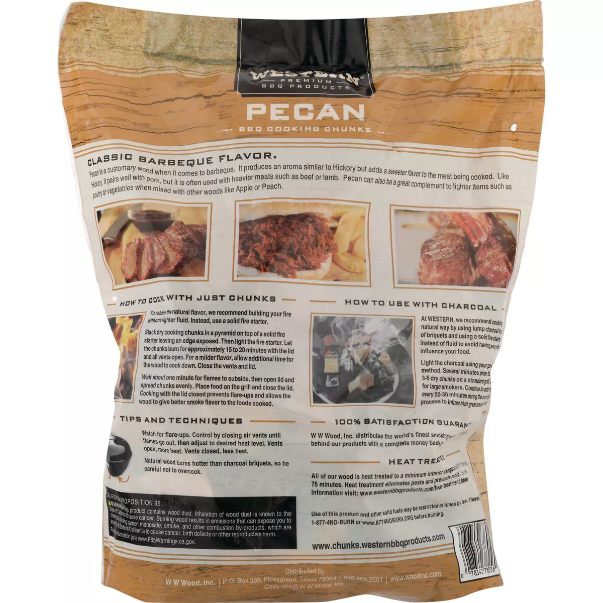 Western 500 Cu. In. Pecan Wood Smoking Chunks - photo 4
