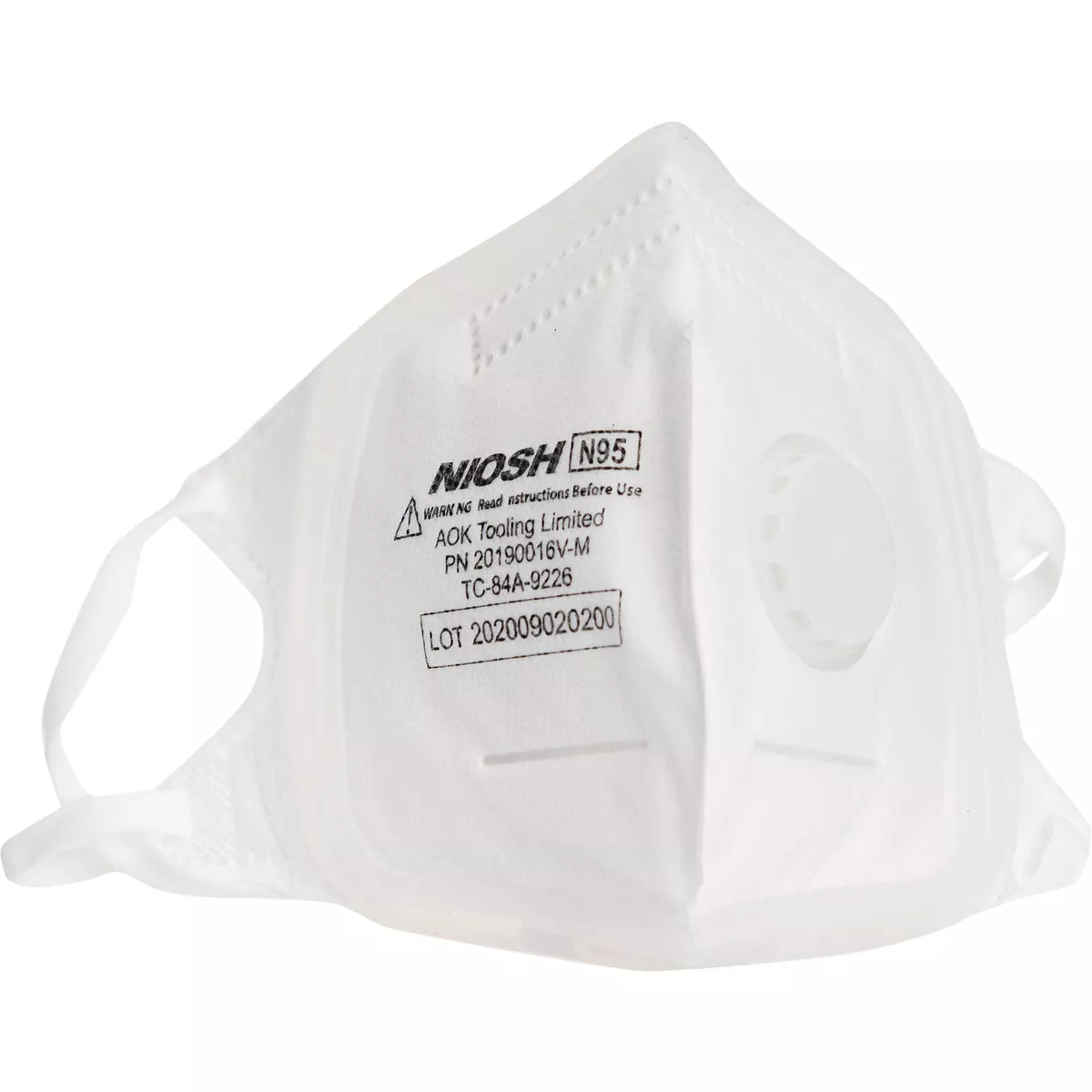 Softseal V-Fold Design N95 Medium 360-Degree Silicone Seal Respirator With Valve (3-Pack) - photo 2