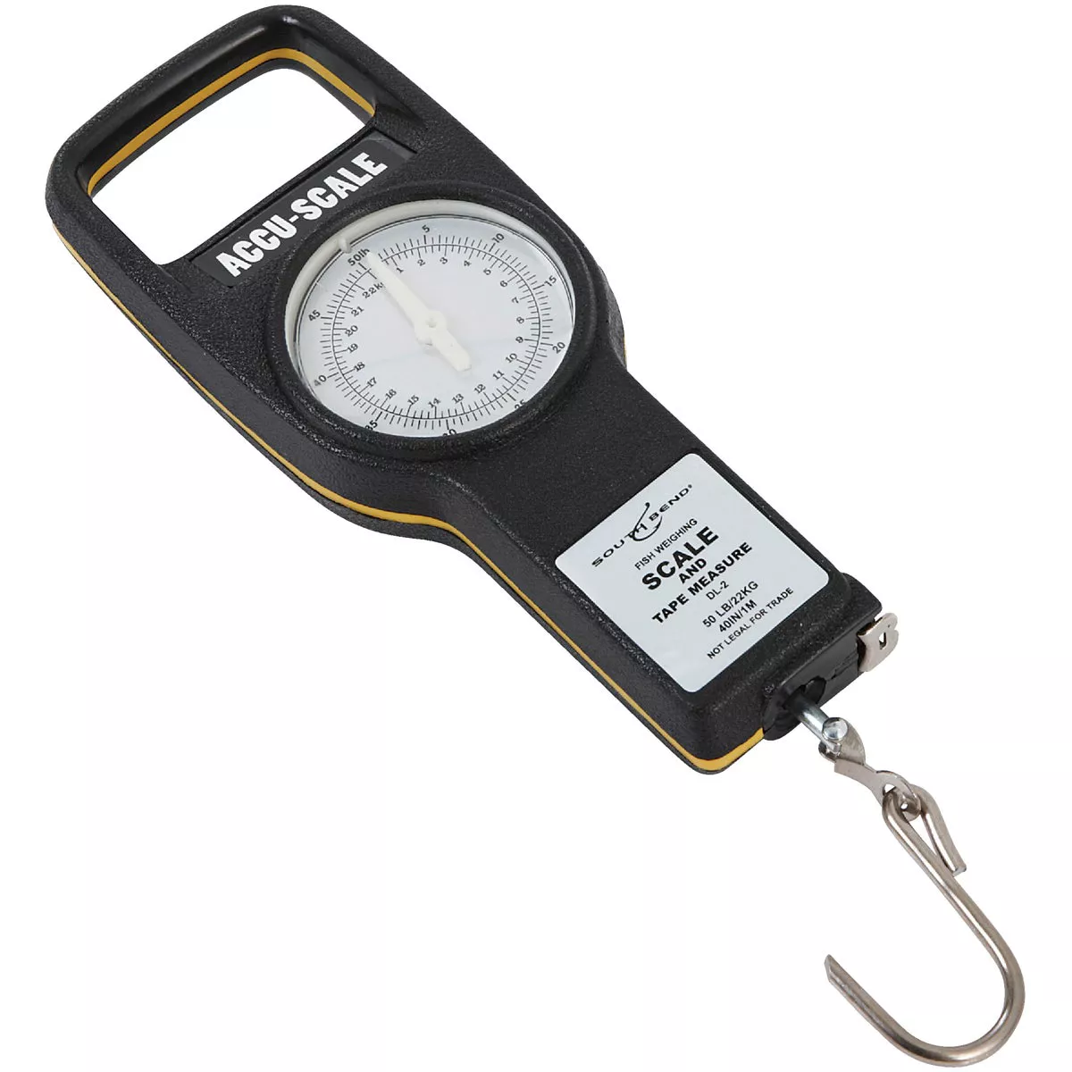 SouthBend 50 Lb. Fish Scale & 40 In. Tape Combination