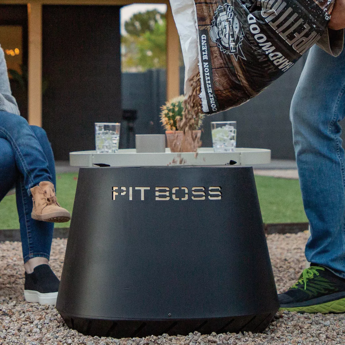 Pit Boss 21 In. Black Round Smokeless Fire Pit - photo 3