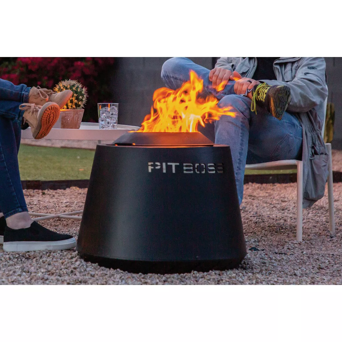 Pit Boss 21 In. Black Round Smokeless Fire Pit - photo 2