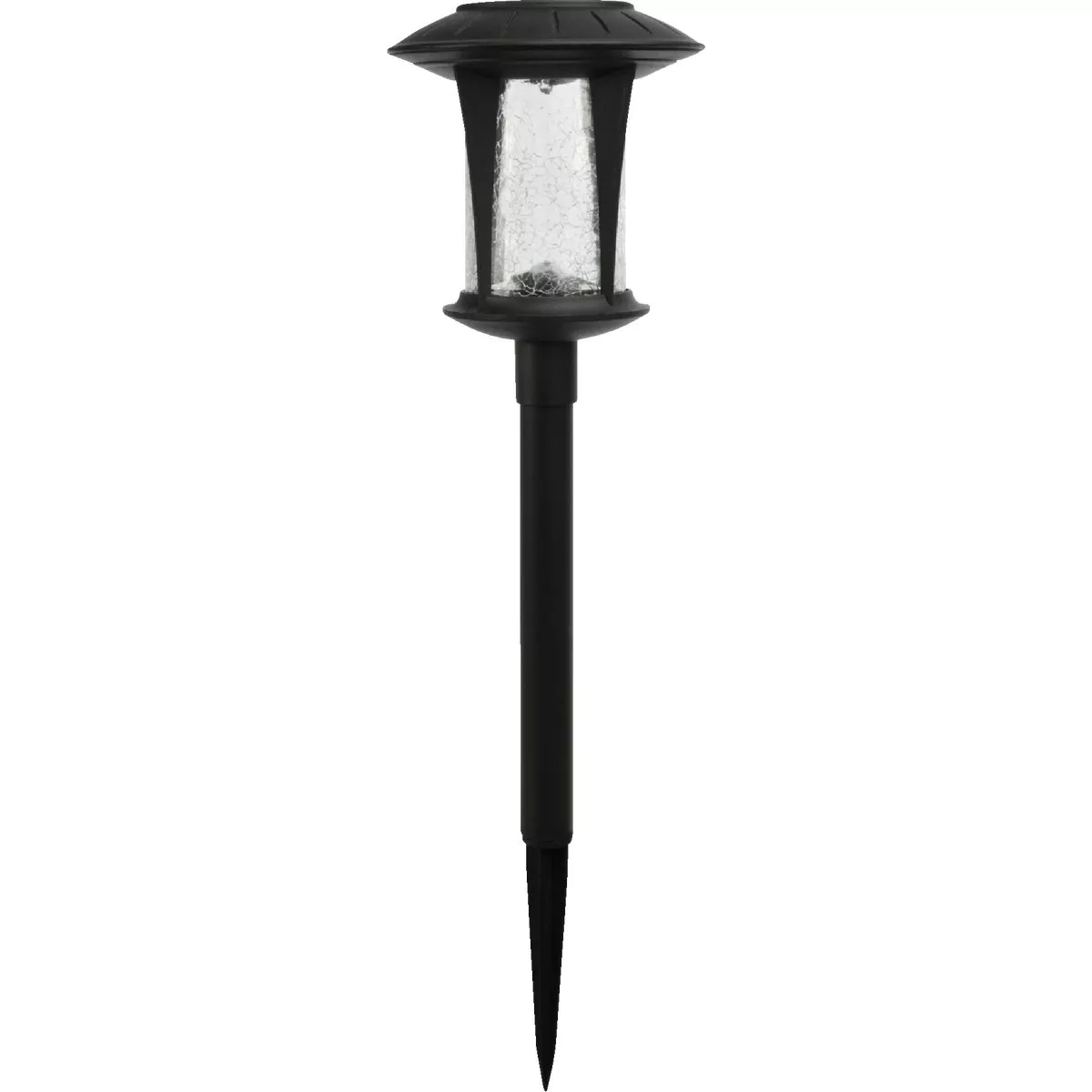 Moonrays Crackle Glass Solar Stake Light Set (6-Pack) - photo 2