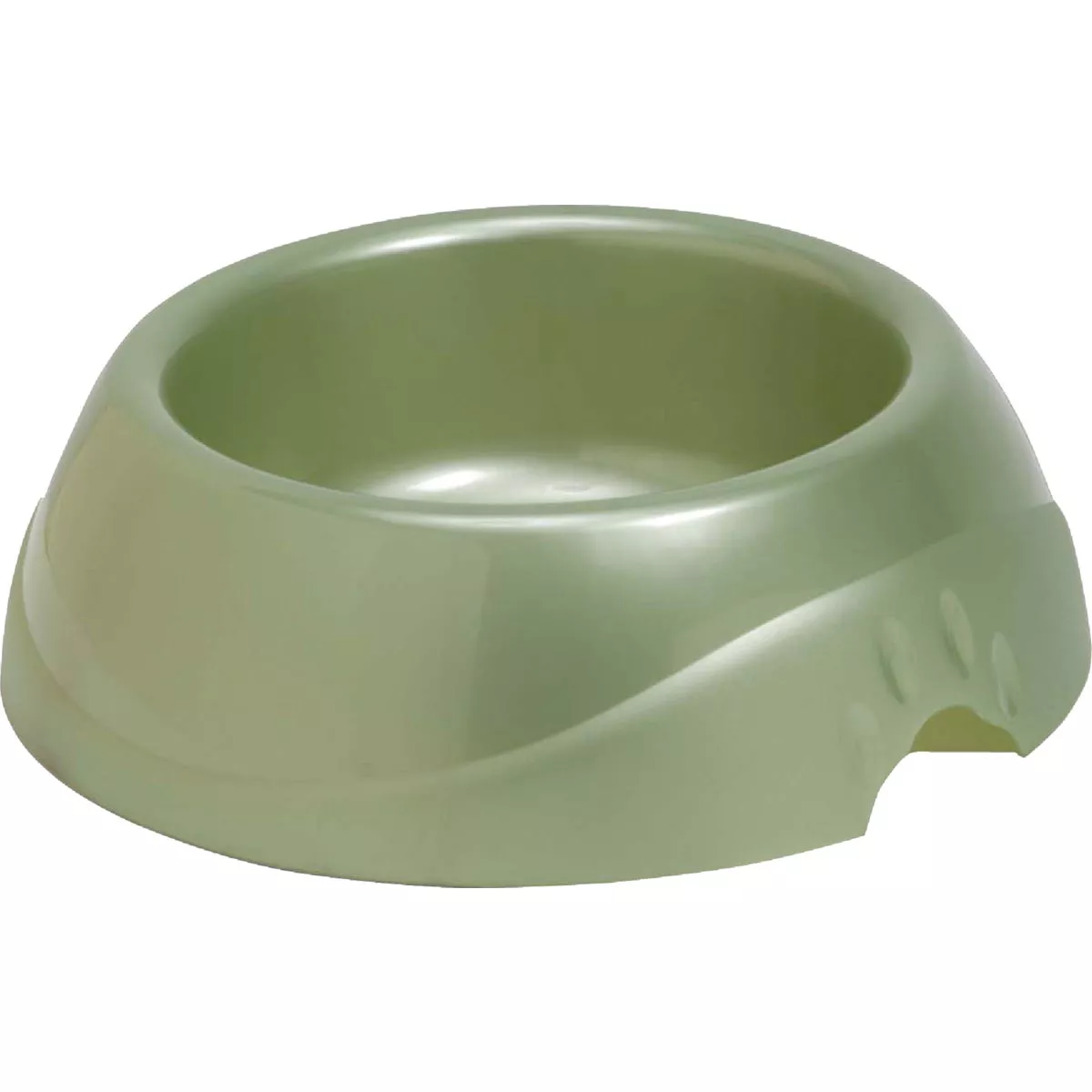Petmate Plastic Round Large Designer Pet Food Bowl