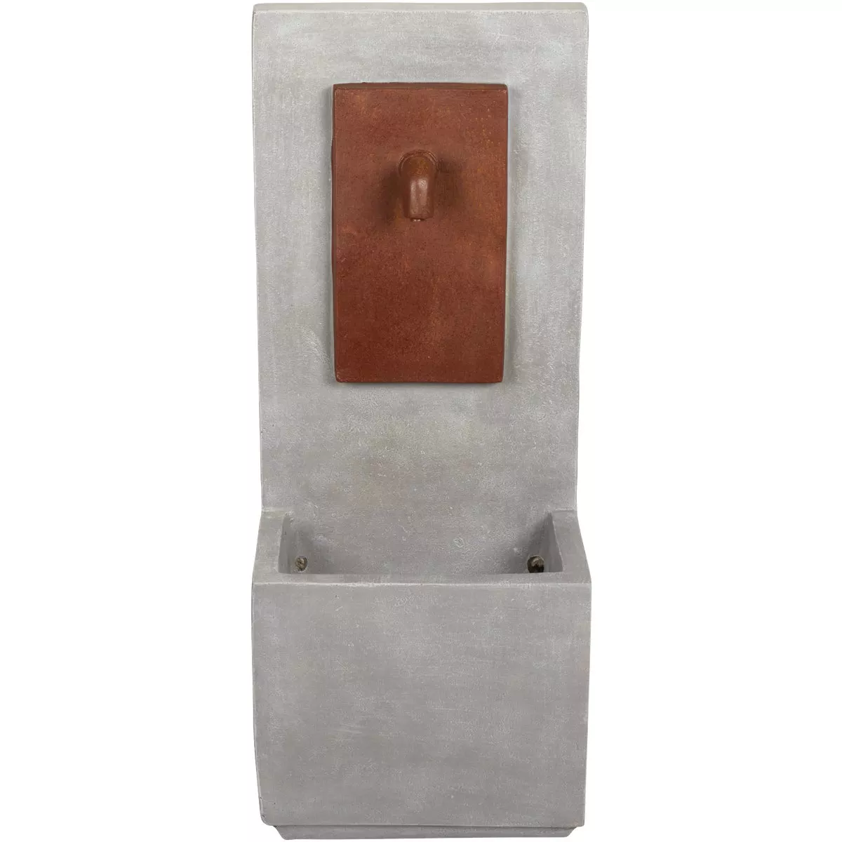 Best Garden 12 In. W. x 35 In. H. x 15 In. L. Rust Tap Resin Fountain - photo 3