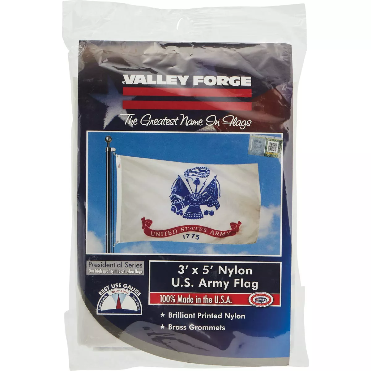 Valley Forge 3 Ft. x 5 Ft. Nylon Army Military Flag - photo 2