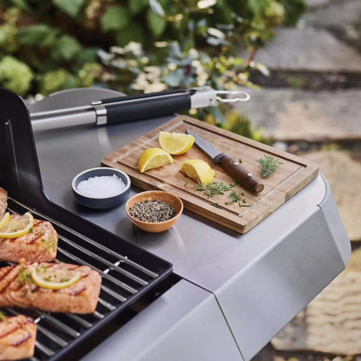 Weber Genesis E-325 3-Burner Natural Gas Grill, Black - photo 7