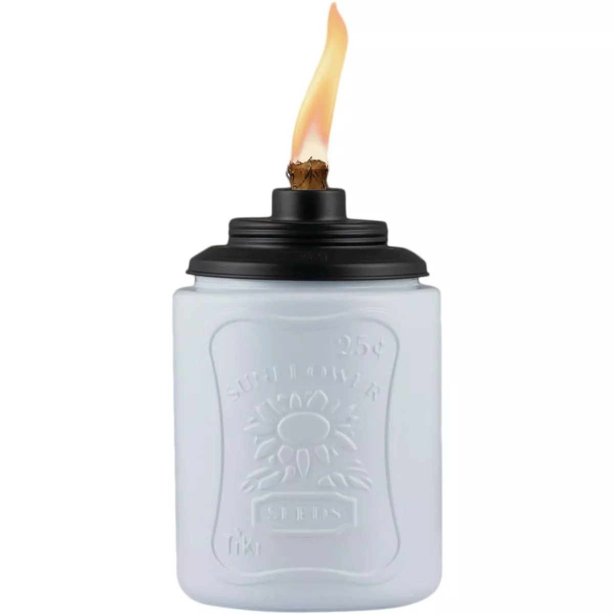 Tiki 7.2 In. Sunflower Glass Table Torch
