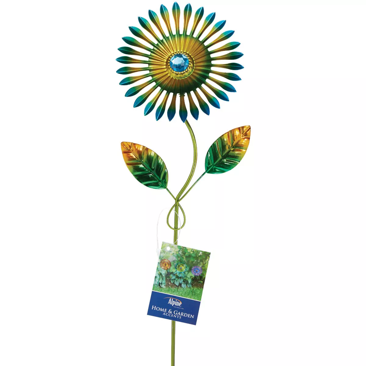 Alpine 16 In. H. Colorful Metal Flower Pot Stake - photo 4