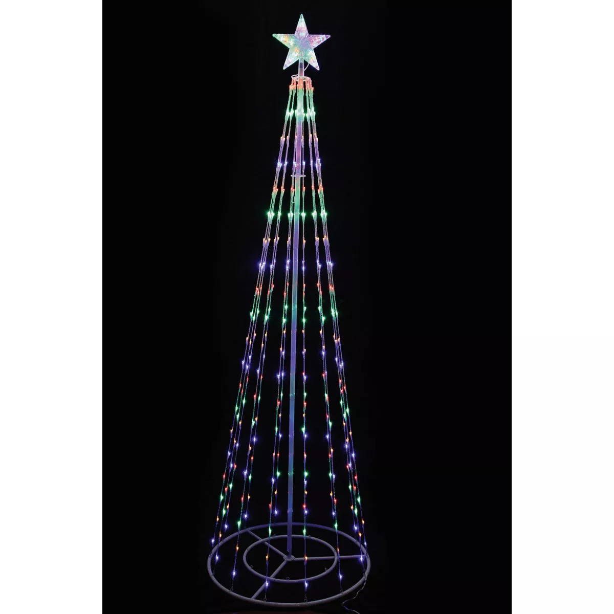 Alpine 106 In. LED 8-Function Multi-Color Christmas Tree Tower - photo 3