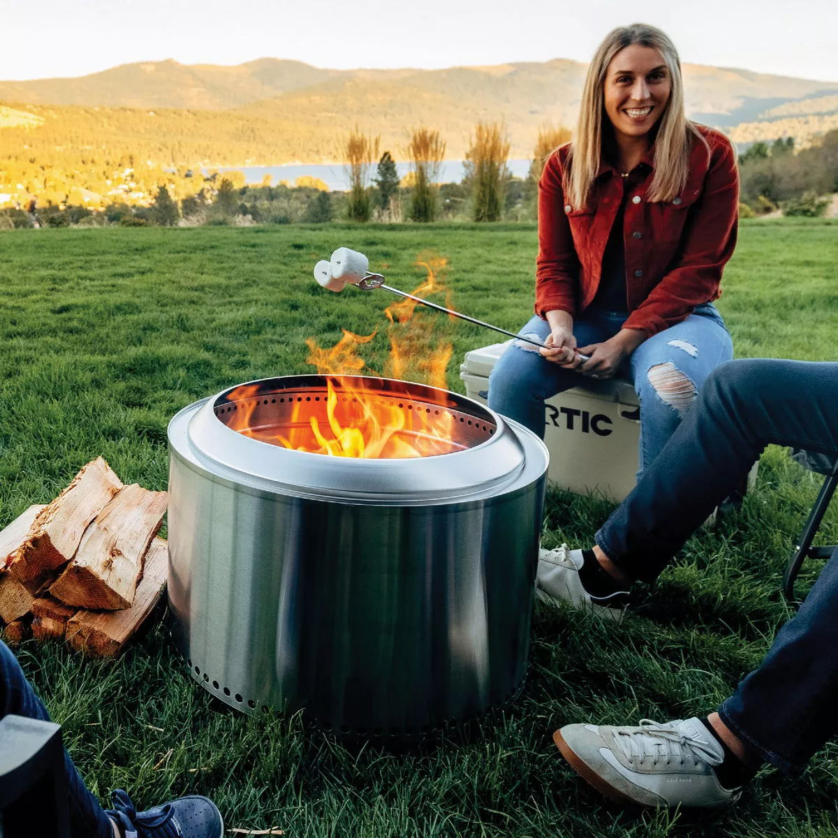 Solo Stove Yukon 2.0 27 In. Round Wood Burning Smokeless Fire Pit with Stand - photo 3