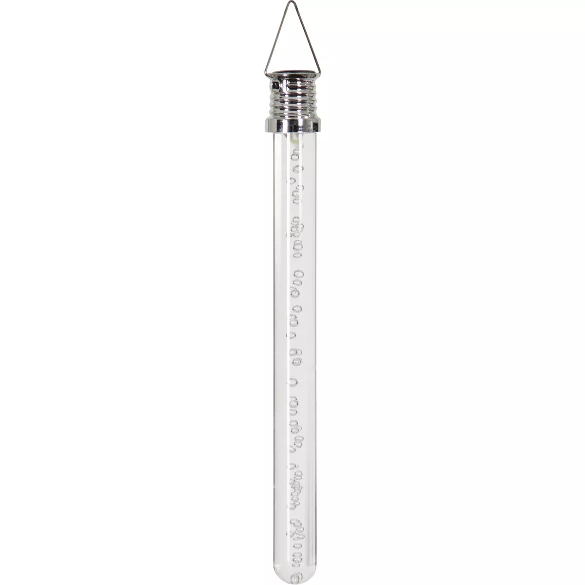 Exhart 10 In. Acrylic Color Changing LED Bubble Stick Solar Light