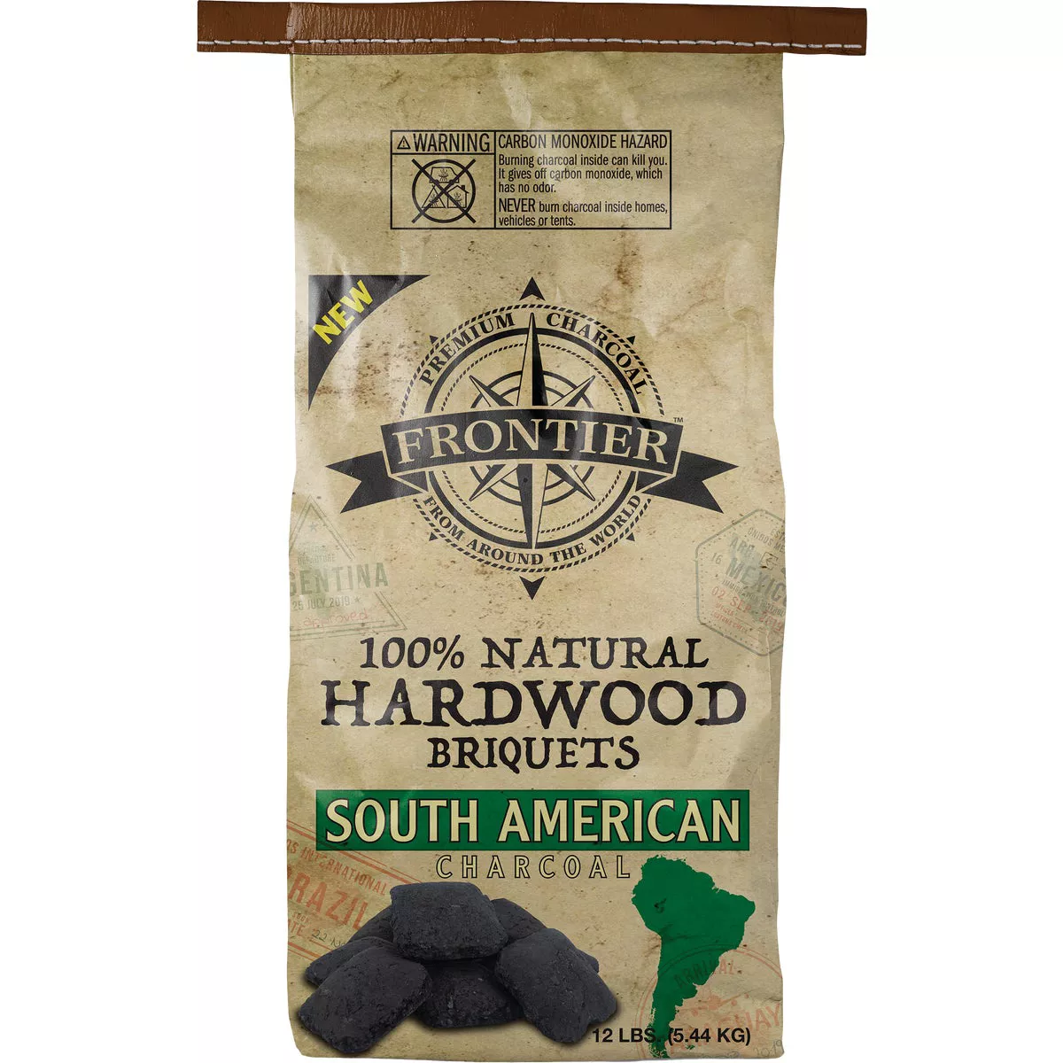 Royal Oak Frontier 12 Lb. 100% Natural Hardwood Briquets