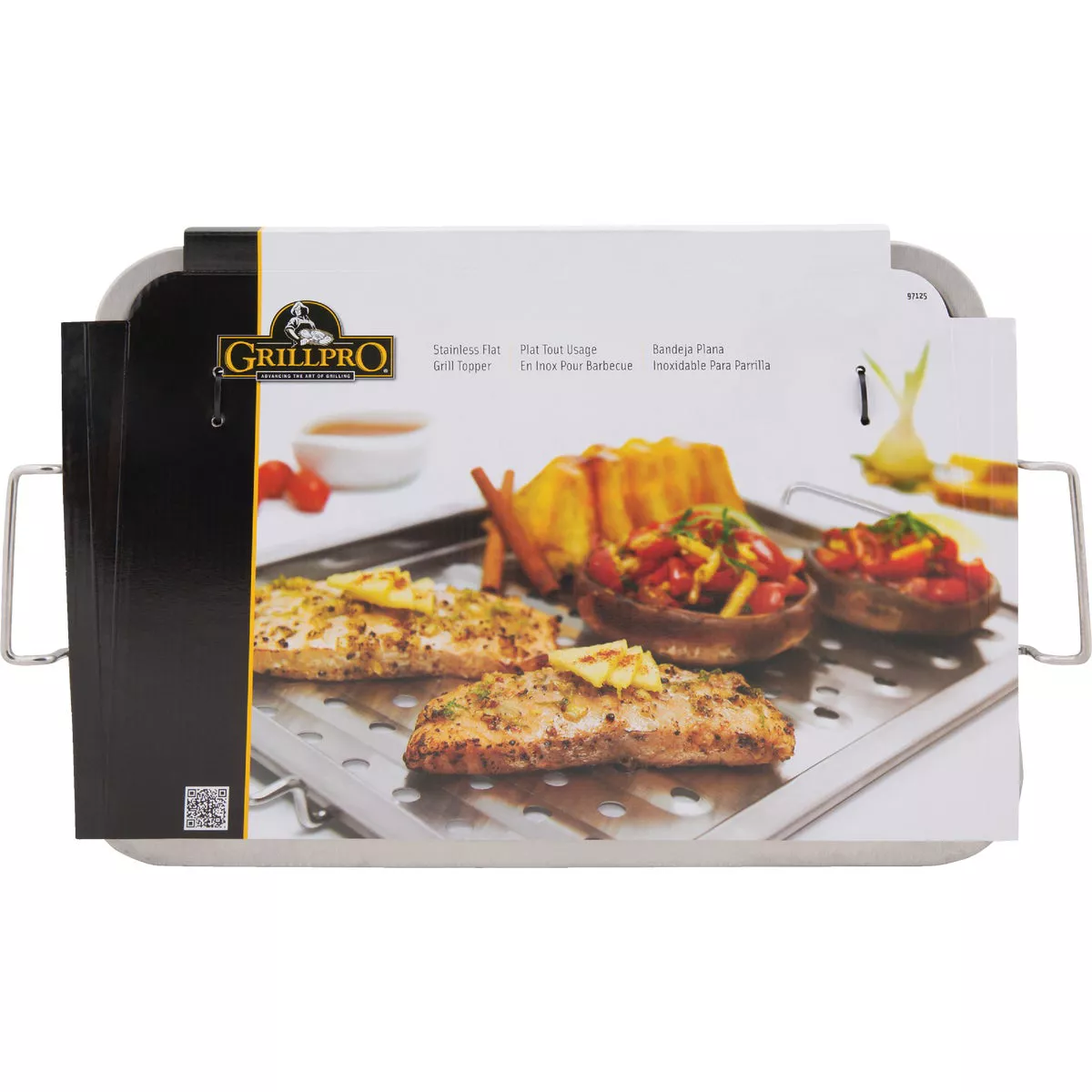 GrillPro 11 In. W. x 16 In. L. Stainless Steel Grill Topper Tray - photo 2