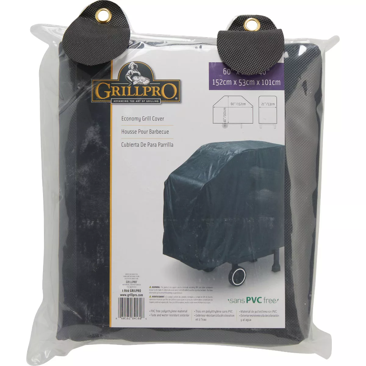 GrillPro Black 60 In. Economy Grill Cover - photo 2