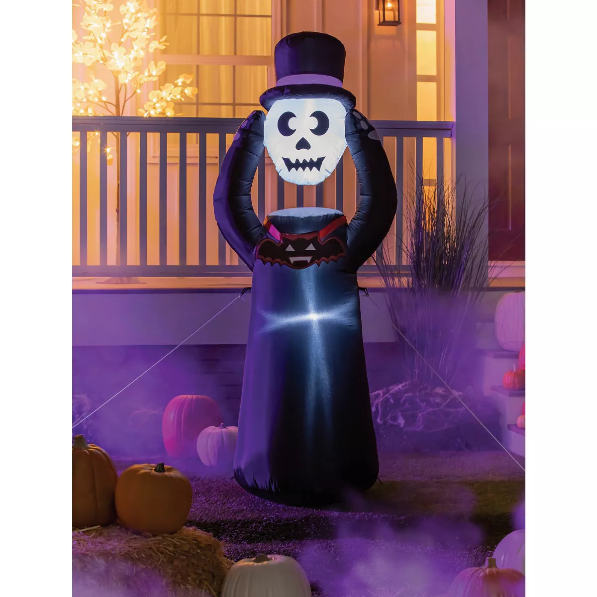 Evergreen 6 Ft. Headless Skeleton Halloween Airblown Inflatable - photo 2