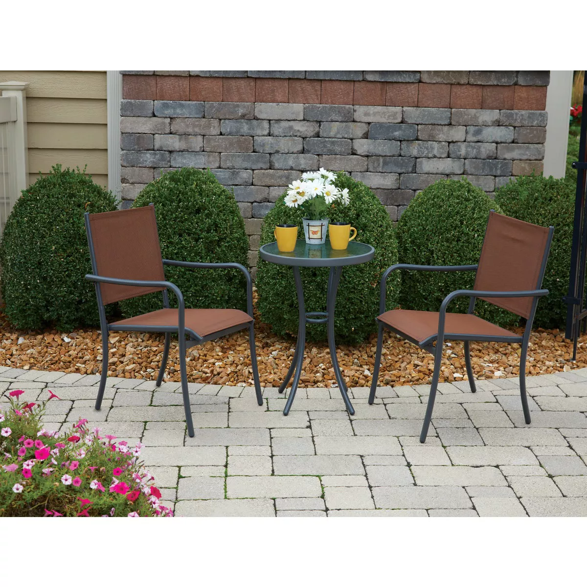 Outdoor Expressions Del Mar 3-Piece Bistro Set - photo 2