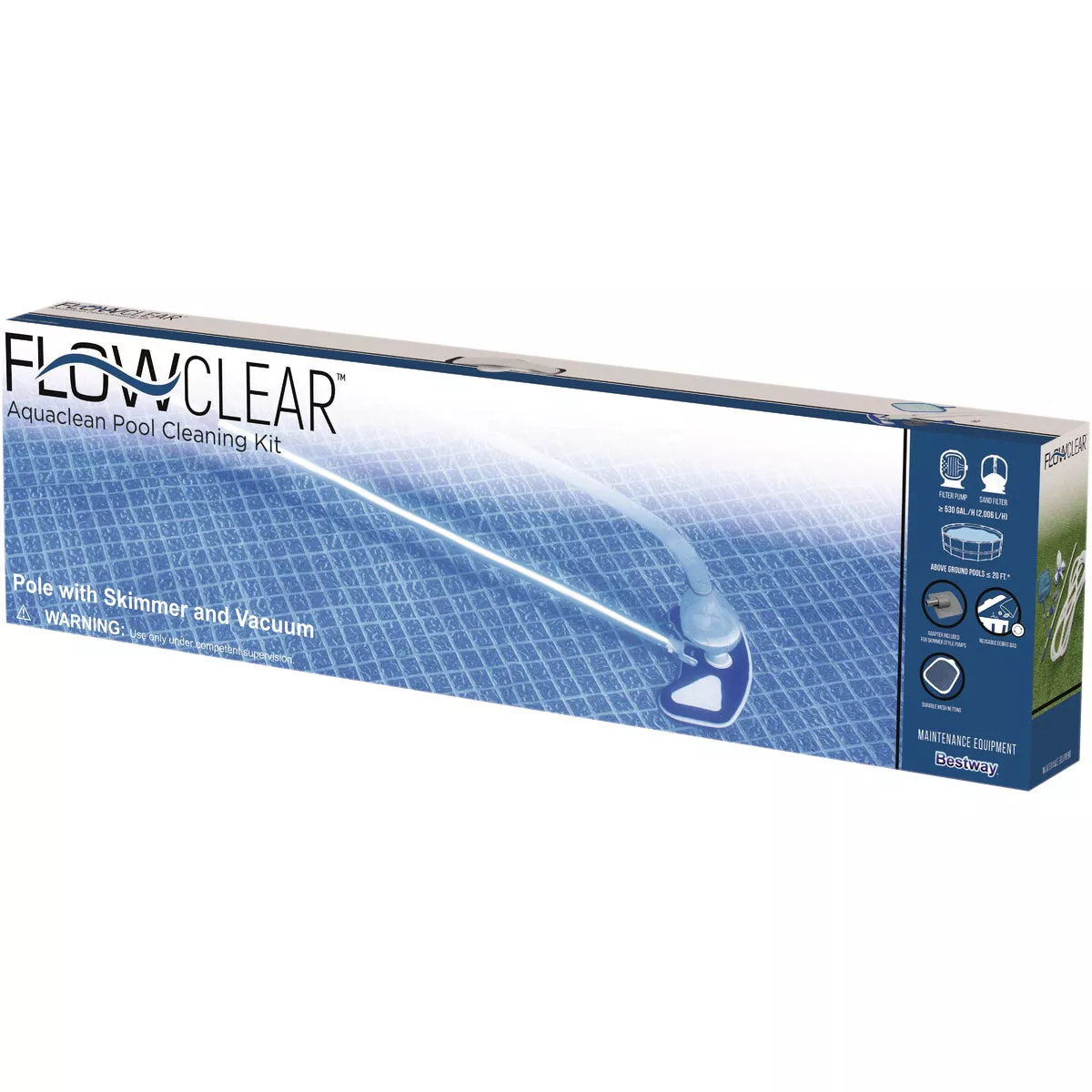 Bestway Flowclear AquaClean Pool Cleaning Vacuum Kit - photo 3