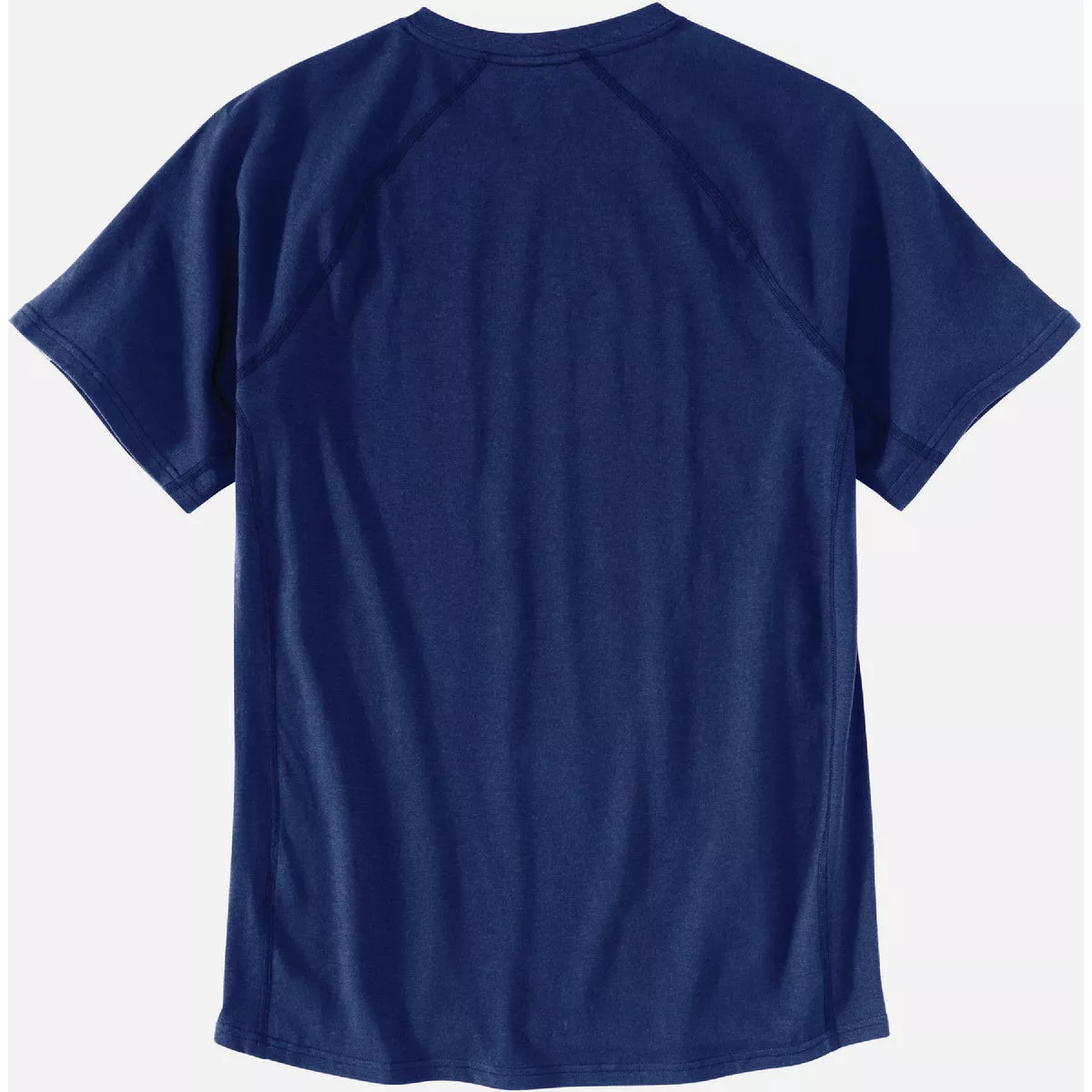 Carhartt Force Men's Large Tall Scout Blue Heather Midweight Short Sleeve Pocket T-Shirt, Relaxed Fit