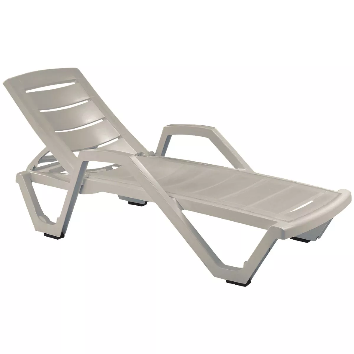 Gracious Living Baja Sandstone Resin Resort Style Lounger