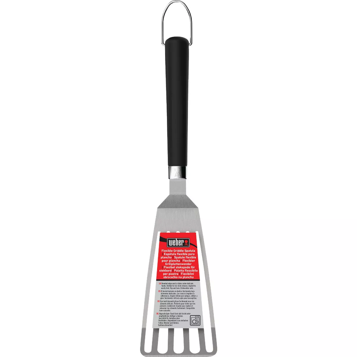 Weber 3.2 In. Stainless Steel Flexible Flat Top Griddle Spatula - photo 2