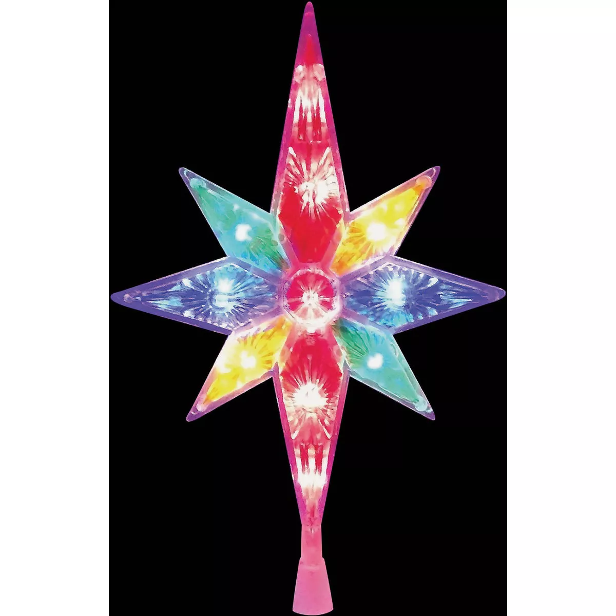 Alpine Multi-Color LED 14 In. Star Christmas Tree Topper - photo 2