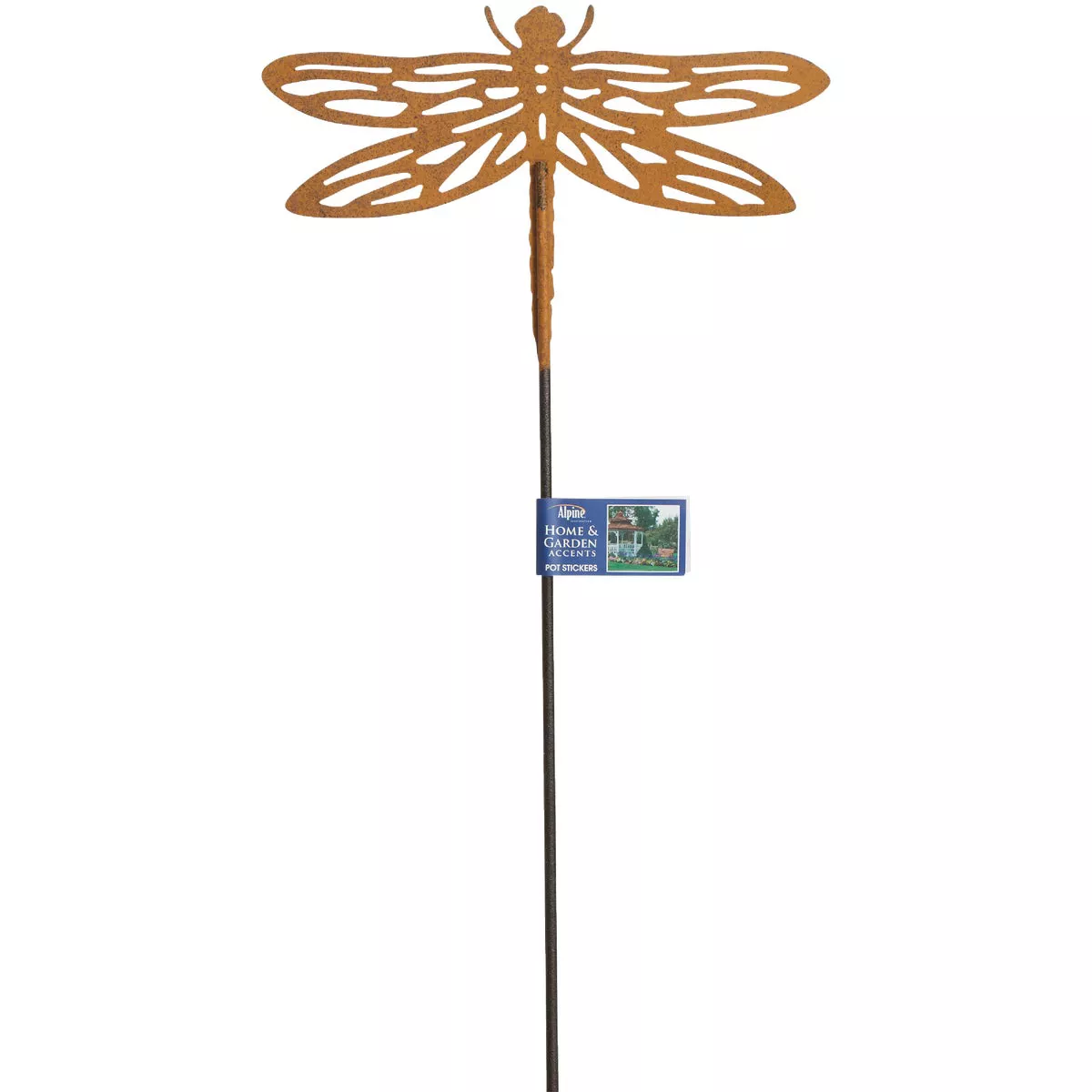 Alpine 15 In. H. Rustic Metal Insect & Hummingbird Pot Stake - photo 5