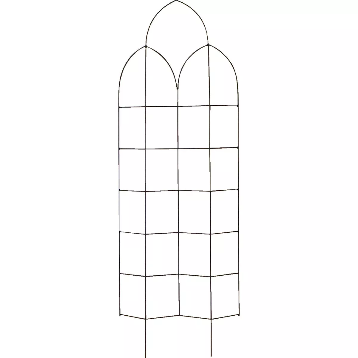 Panacea 72 In. H. Steel Offset Spire Trellis