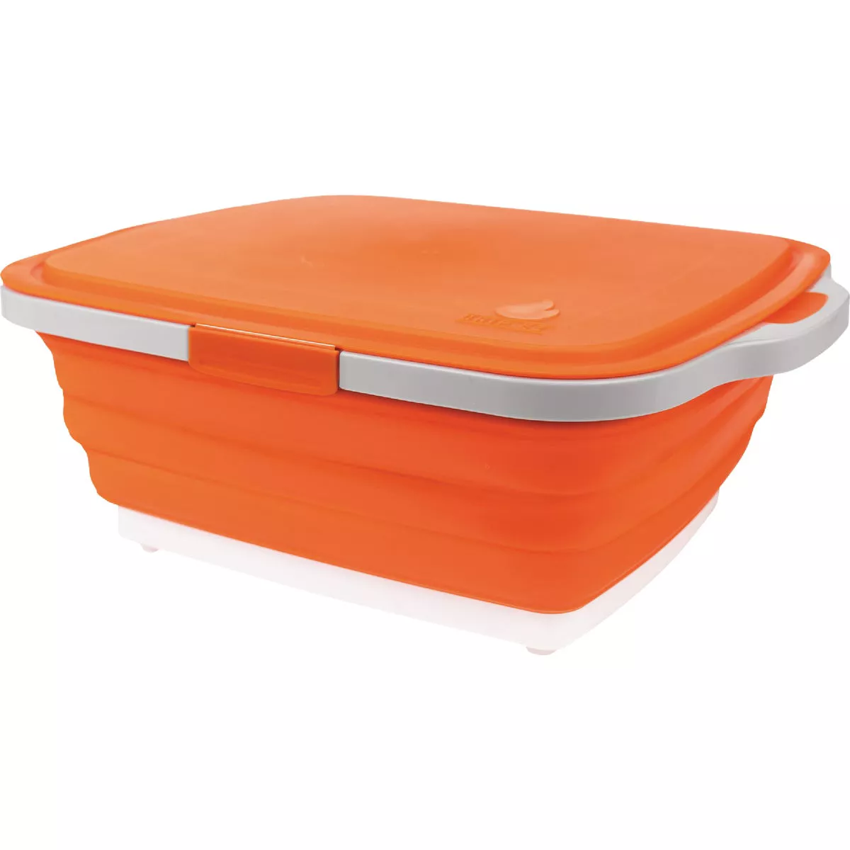 Drip EZ Jr. Orange 15.75 In. L. x 12.5 In. W. x 4.5 In. D. Collapsible Food Prep Tub - photo 2